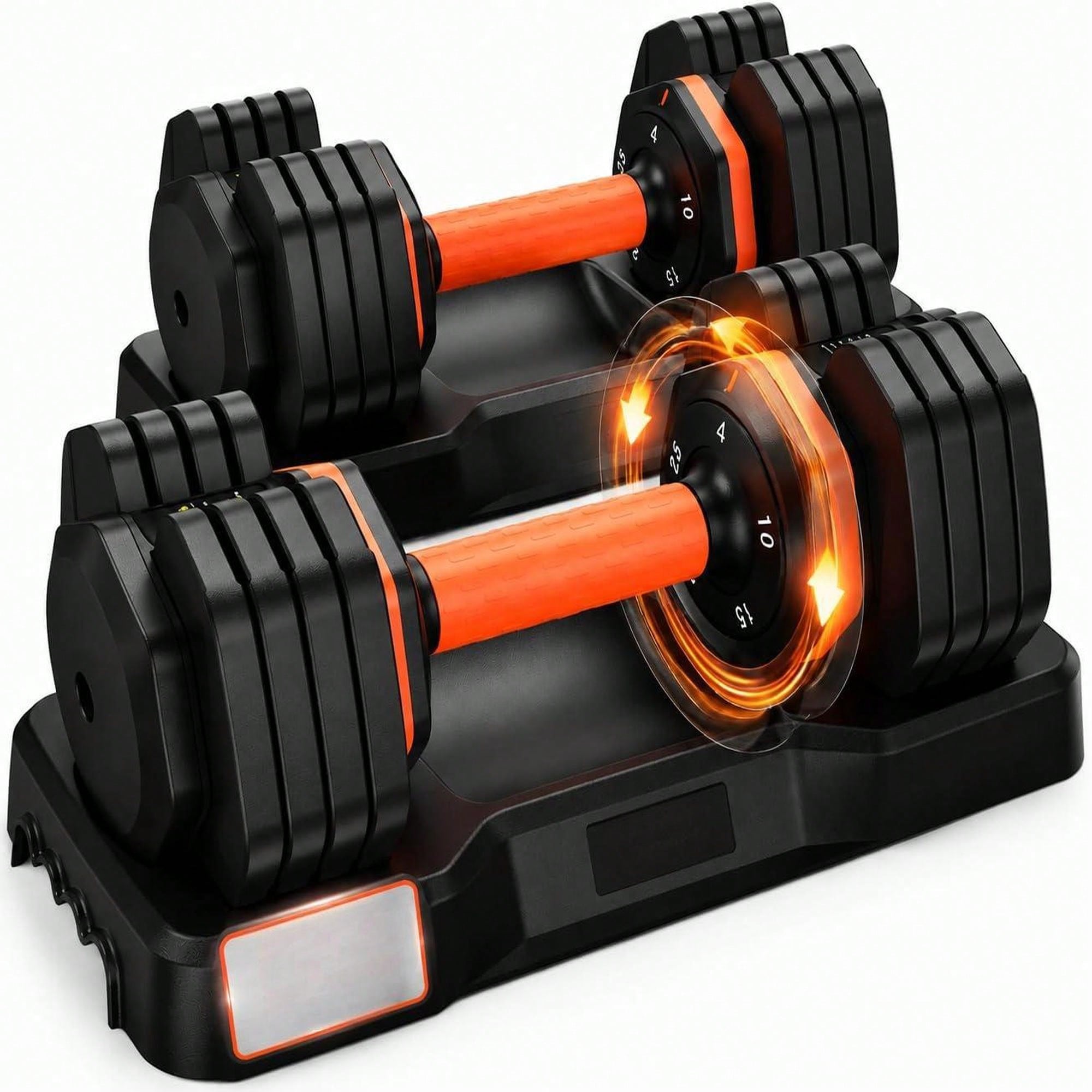 Home Gym Options - Juego de mancuernas ajustables, juego de