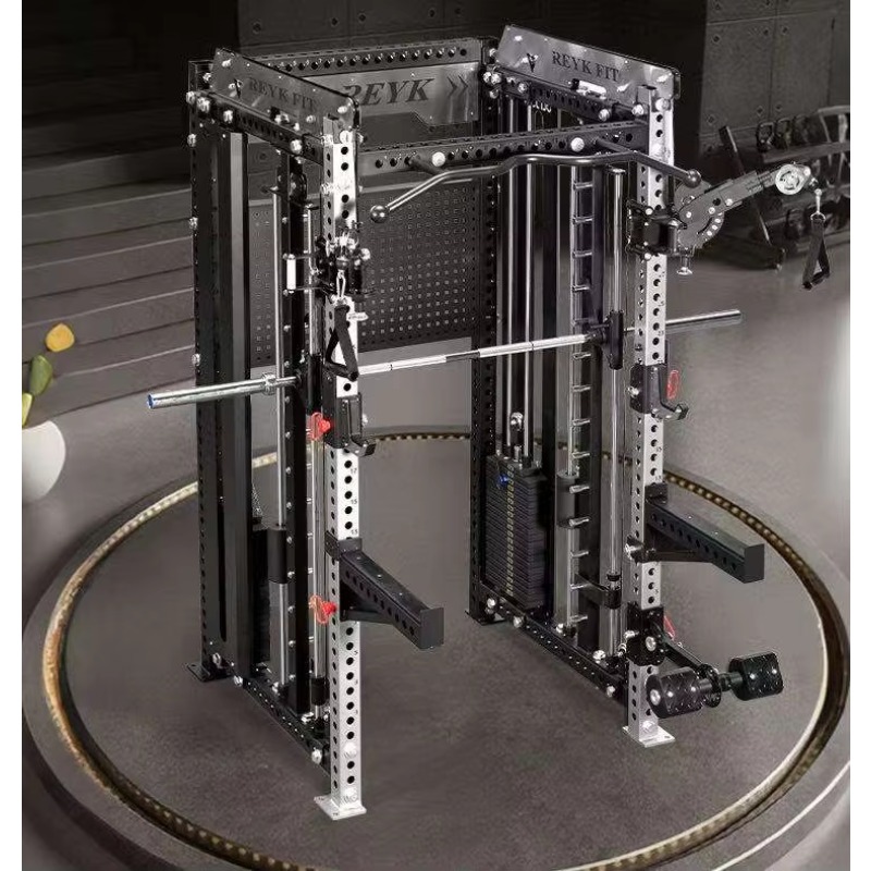 Home Gym Weight Machine - YTYIN Máquina Smith Multifuncional para Gimnasio