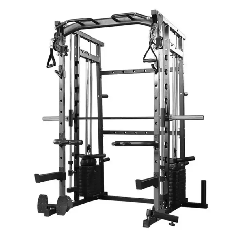 Home Gym Weight Machine - Máquina Smith Multifuncional de Alta Resistencia