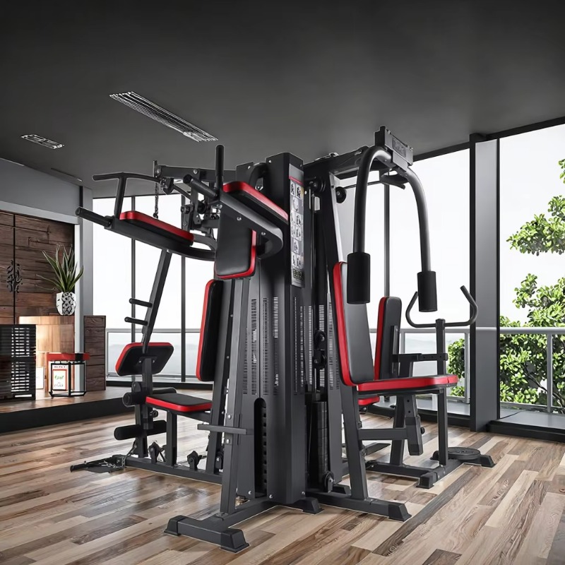 Home Gym Cable Machine - Equipo de Gimnasio Multifuncional Integrado para
