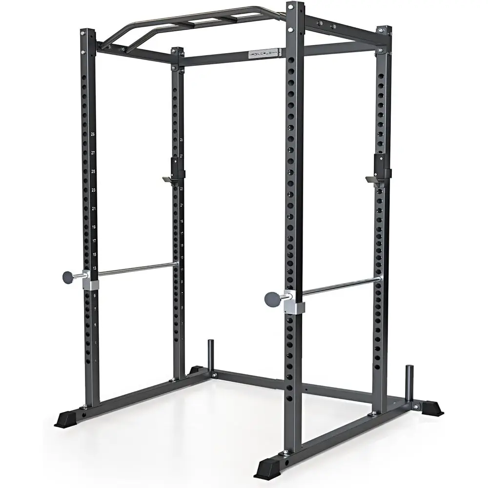 Home Gym Options - Rack de Sentadillas Multifuncional con Barras