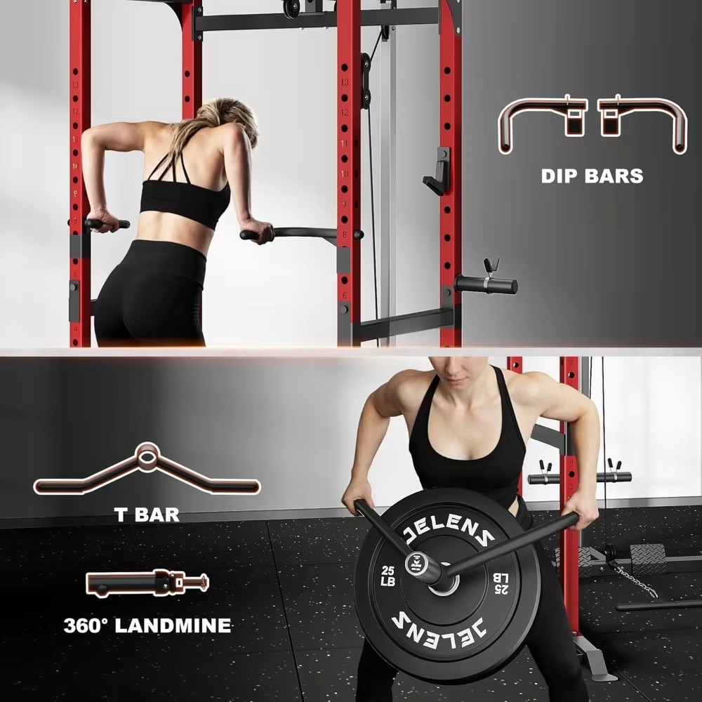 S21 Power Cage, Rack Multifunc - Home Gym Cable Machine reseña y precio