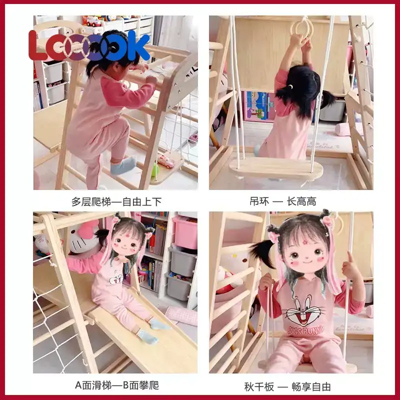 Set de Escalada Multifuncional - Home Gym For Toddlers reseña y precio