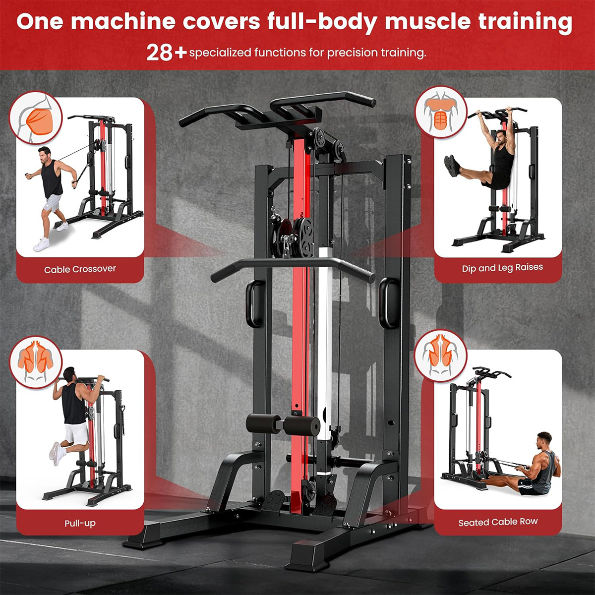 Máquina de Gimnasio Pooboo par - Home Gym Rowing Machine reseña y precio