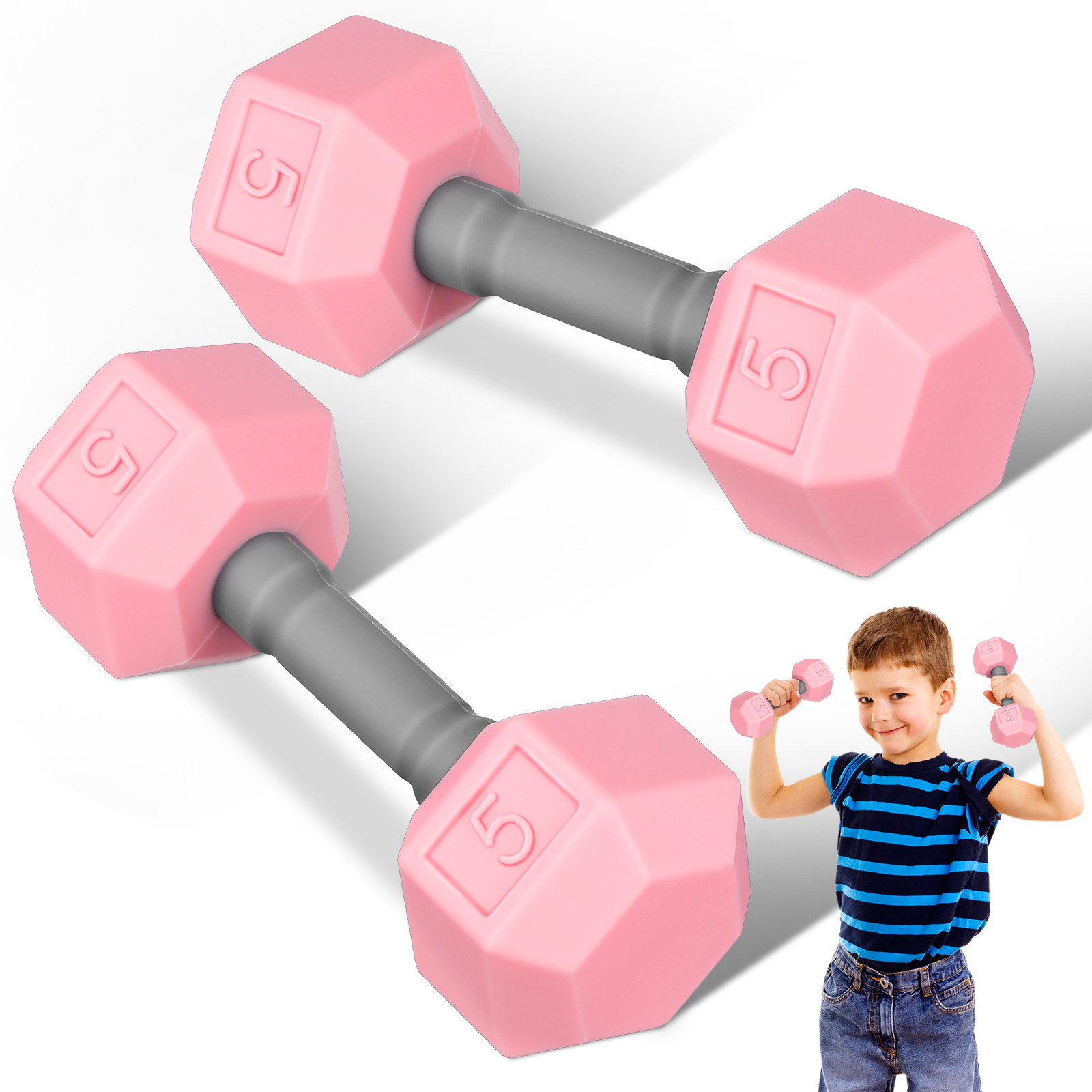 2 piezas de mini mancuernas de - Home Gym For Toddlers reseña y precio