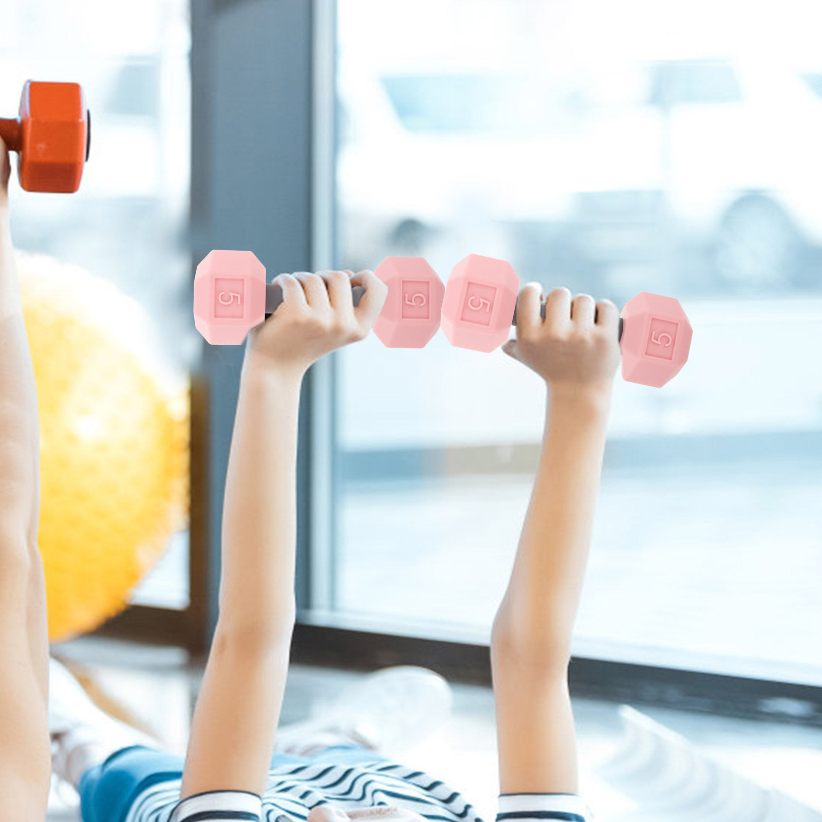 2 piezas de mini mancuernas de - Home Gym For Toddlers reseña y precio