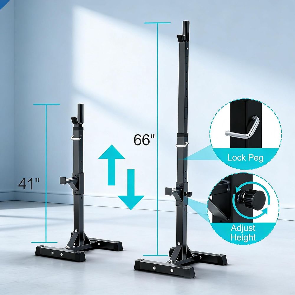 Soporte para Sentadillas y Pre - Home Gym Bench reseña y precio
