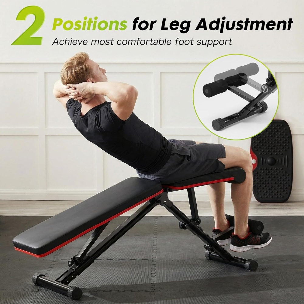 Banco de pesas ajustable para  - Home Gym Bench reseña y precio