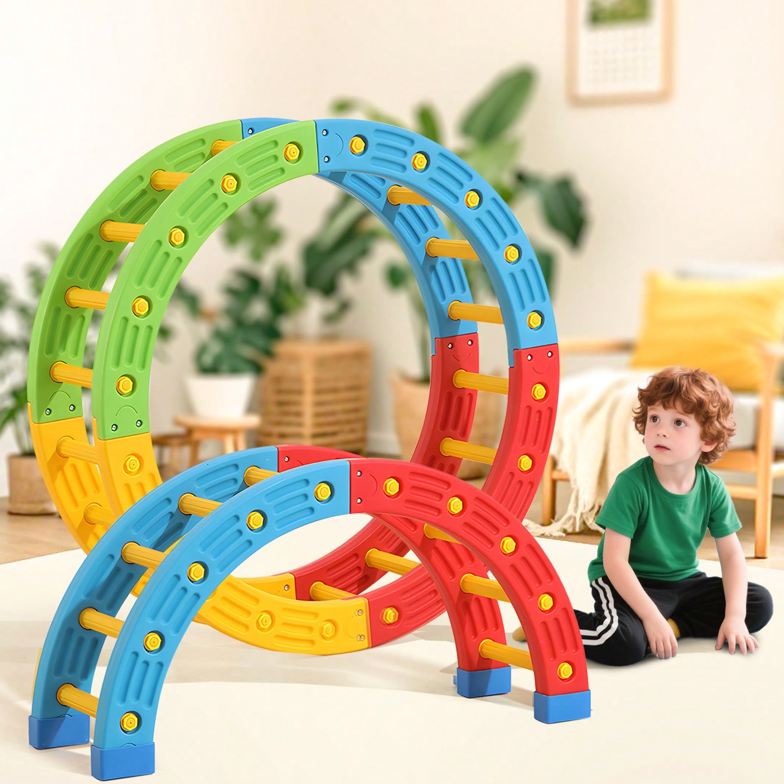 GCCSJ Juguetes de escalada ple - Home Gym For Toddlers reseña y precio
