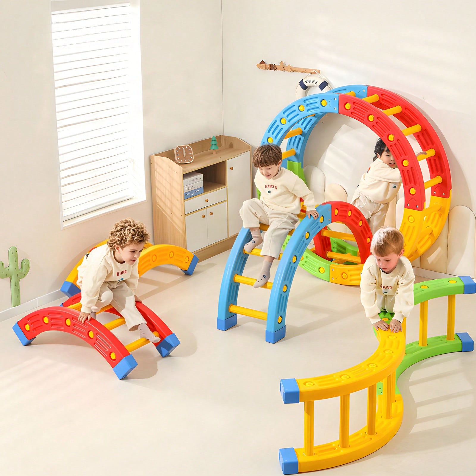 GCCSJ Juguetes de escalada ple - Home Gym For Toddlers reseña y precio