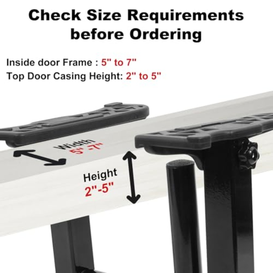 Barra de dominadas para puerta - Home Gym Options reseña y precio