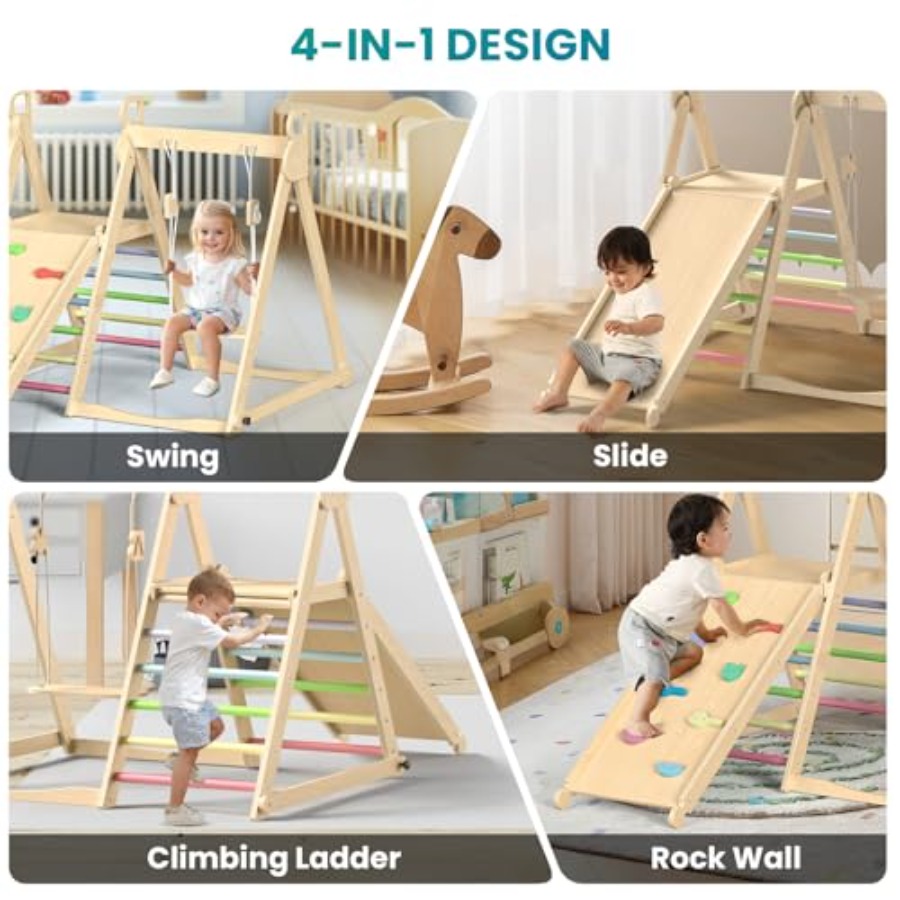 Gimnasio infantil de interior  - Home Gym For Toddlers reseña y precio