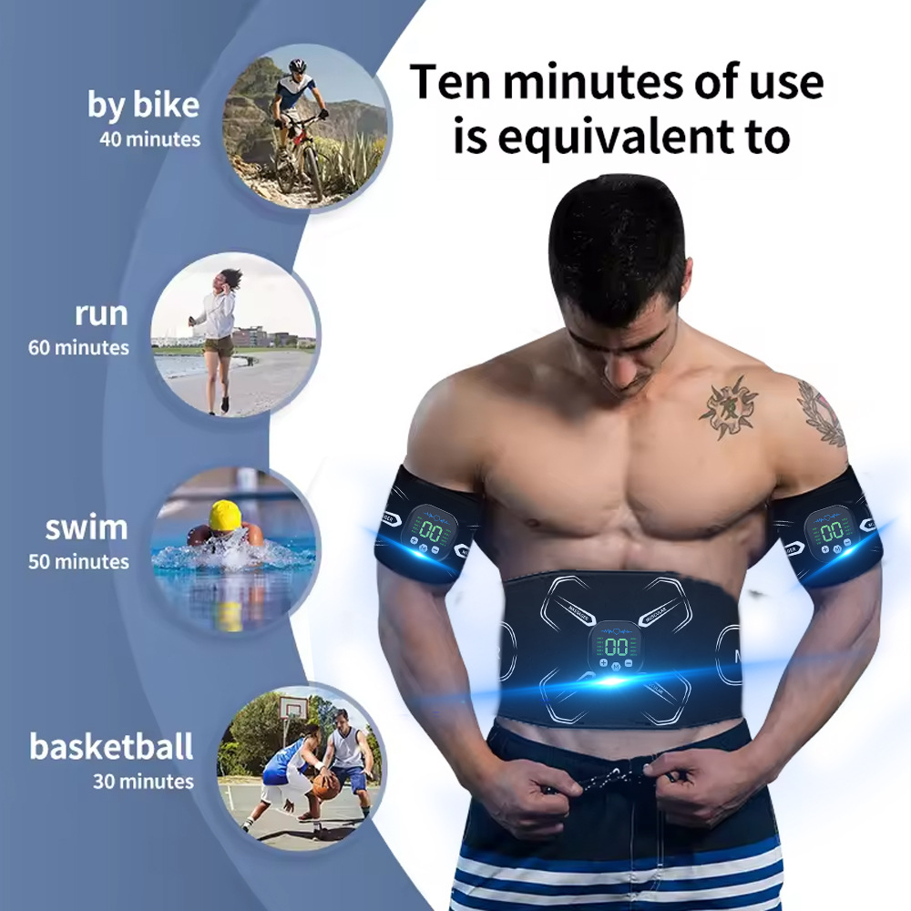 Estimulador Muscular EMS, Entr - Home Gym Weight Machine reseña y precio