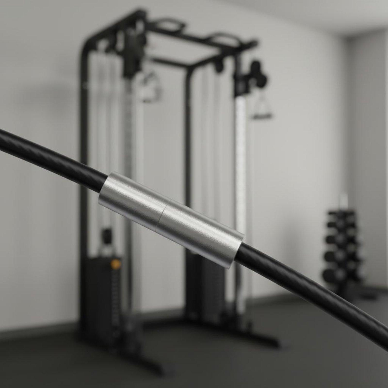 Cable de polea ajustable de ac - Home Gym Cable Machine reseña y precio