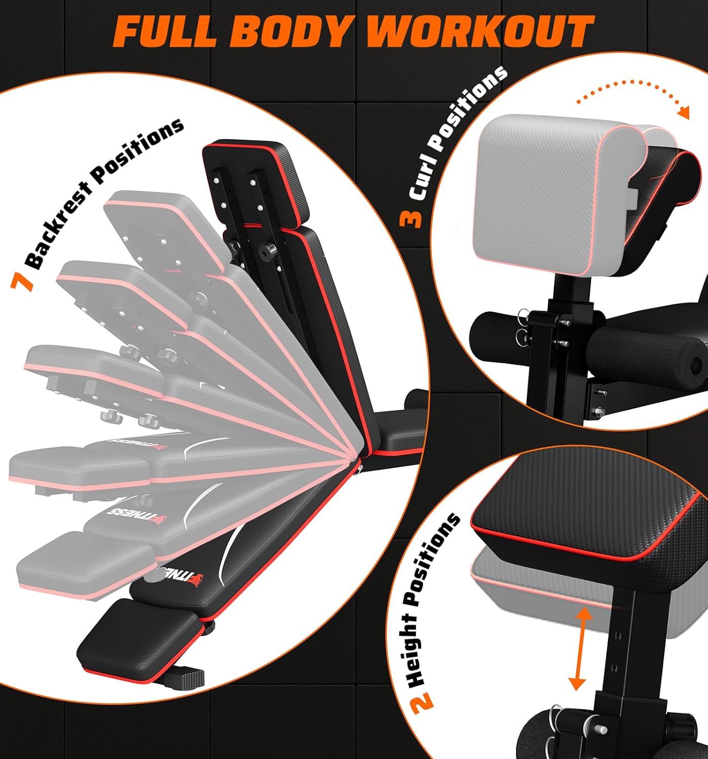 Banco de Pesas Plegable para G - Home Gym Bench reseña y precio