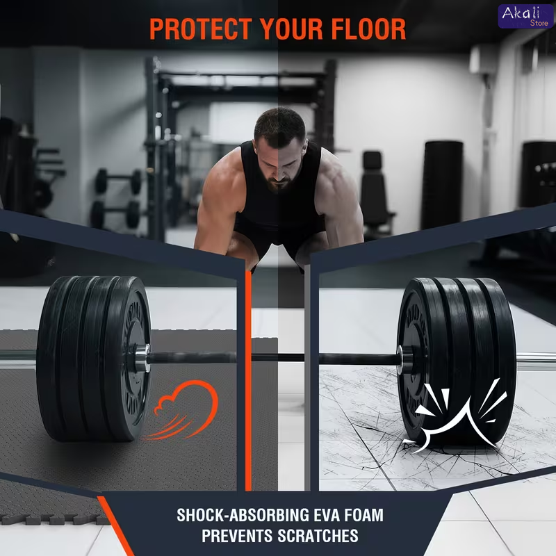 Tapetes de Gimnasio Encastrabl - Home Gym Floor reseña y precio